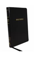 KJV, Thinline Bible, Large Print, Imitation Leather, Black, Red Letter Edition