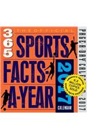 Official 365 Sports Facts-A-Year Page-A-Day Calendar 2017