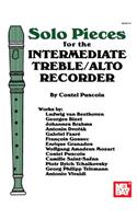Solo Pieces: For the Intermediate Treble/Alto Recorder(English)
