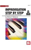 Improvisation Step By Step Book With Online Audio