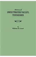 History of Sweetwater Valley, Tennessee