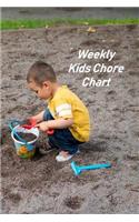 Weekly Kids Chore Chart: Kids Responsibility Tracker