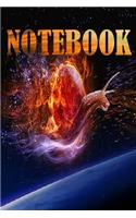 Notebook: Snail Notebook size 6x9