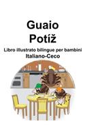 Italiano-Ceco Guaio/Potíz Libro illustrato bilingue per bambini