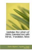 Epistolae; The Letters of Dante: (English)