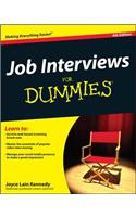 Job Interviews For Dummies