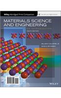 Materials Science and Engineering: An Introduction, 10e Wileyplus + Abridged Loose-Leaf