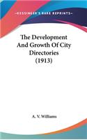 The Development And Growth Of City Directories (1913)