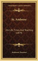 St. Ambrose