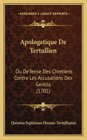 Apologetique De Tertullien