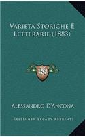 Varieta Storiche E Letterarie (1883)