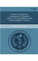 Stream Periphyton Community Dynamics Under Varying Natural and Anthropogenic Factors