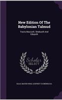 New Edition Of The Babylonian Talmud