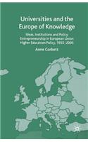 Universities and the Europe of Knowledge: Ideas, Institutions and Policy Entrepreneurship in European Union Higher Education Policy, 1955-2005