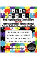 VErBAl ReAcTiONS - Word Scrambles with a Chemical Flavor (Hard)