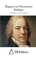 Rapport sur l'Instruction Publique