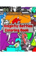 Knightly Battles Coloring Book