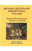 Second Lieutenant Wright Wall