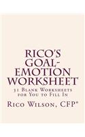 Rico's Goal-Emotion Worksheet