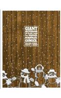 Giant Sketchbook 300 Blank Pages for Doodles, Scribbles, Comics, Writing Stories