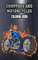 Choppers and Motorcycles Coloring Book