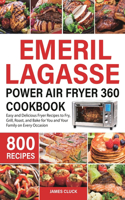 Emeril Lagasse Power Air Fryer 360 Cookbook