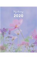 My Diary 2020 Weekly Planner: Floral Weekly, Monthly and Yearly Organiser, Goal Setting, Habit Tracking, Gratitude and Checklists - January to December
