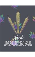 Marijuana Weed Lovers Notebook