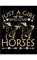 Just A Girl Who Loves Horses