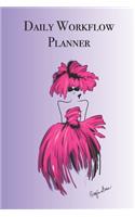 Daily Workflow Planner: Stylishly illustrated little notebook is the perfect accessory to help you plan your day.