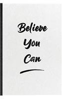 Believe You Can