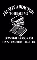 I'm not addicted to reading