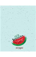 Fresh watermelon notebook