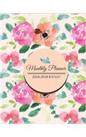 Monthly Planner 2018 to 19