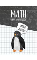 Math Graph Paper Notebook
