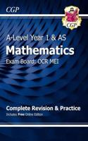 AS-Level Maths OCR MEI Complete Revision & Practice (with Online Edition): (CGP OCR MEI A-Level Maths)