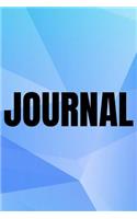 Polygonal Abstract Geometric Background Lined Writing Journal Vol. 26: Promoting Creativity Through Journaling...One Day at a Time(26 Geometric)