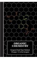 Organic Chemistry Hexagonal Graph Paper Notebook