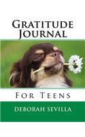 Gratitude Journal For Teens