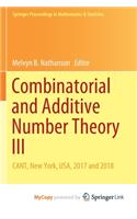 Combinatorial and Additive Number Theory III