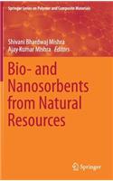 Bio- And Nanosorbents from Natural Resources