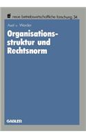 Organisationsstruktur Und Rechtsnorm