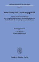 Verwaltung Und Verwaltungspolitik