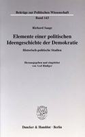 Elemente Einer Politischen Ideengeschichte Der Demokratie