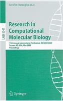 Research in Computational Molecular Biology