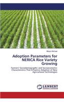 Adoption Parameters for NERICA Rice Variety Growing