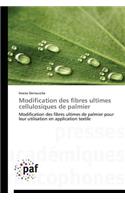 Modification Des Fibres Ultimes Cellulosiques de Palmier