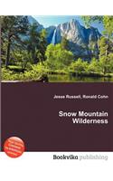 Snow Mountain Wilderness