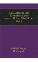 Bau, Leistung und Erkrankung des menschlichen Stirnhirnes Theil 1