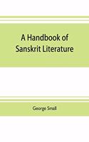 handbook of Sanskrit literature